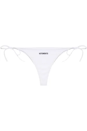 Vetements Slip bikini con stampa