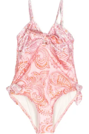 ZIMMERMANN Costume intero Ottie con stampa paisley