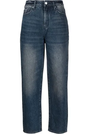 Armani Exchange Jeans dritti con effetto vissuto
