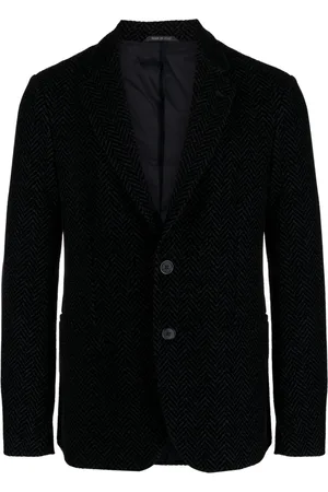Giorgio Armani Blazer con revers a lancia