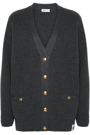 Bally Cardigan con abbottonatura goffrata