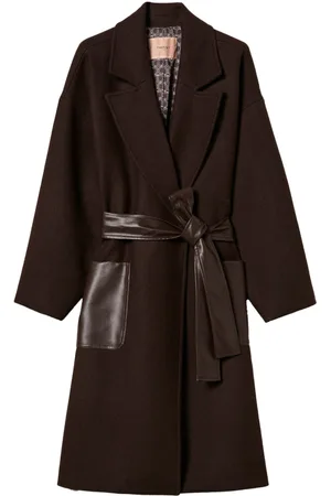 Twin-Set Cappotto con cintura