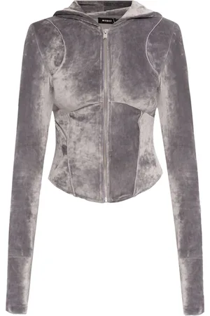 MISBHV Felpa crop con strass