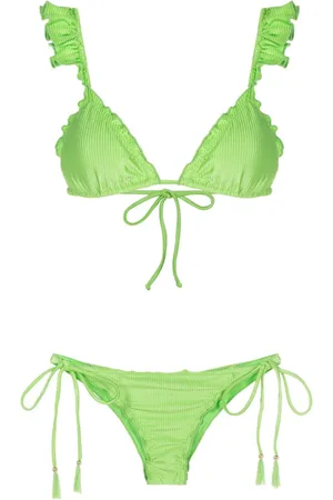 Brigitte Set bikini con ruches