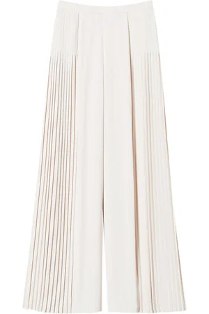 Twin-Set Pantaloni a palazzo con pieghe