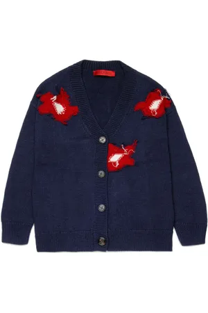 MAX&Co. Kids Cardigan con ricamo