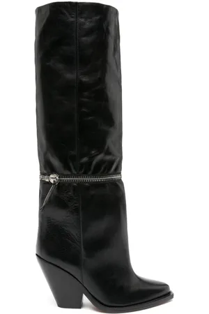 Isabel Marant Stivali Larane con zip 90mm