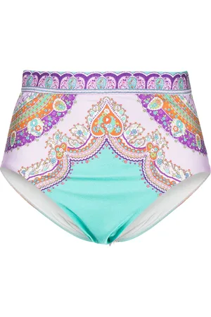 ZIMMERMANN Slip bikini Lola a vita alta