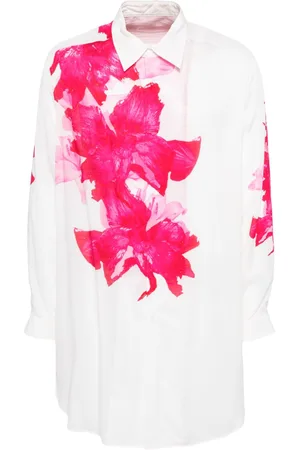 YOHJI YAMAMOTO Camicia a fiori