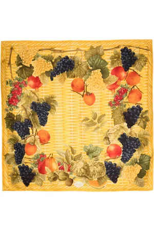 Gucci Foulard con stampa anni 