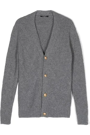 Balmain Cardigan con applicazione