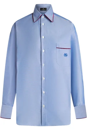 Etro T-shirt con ricamo Pegaso