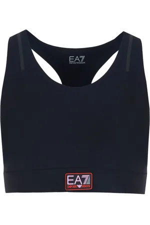 EA7 Reggiseno sportivo con stampa