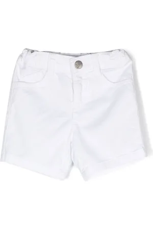 Emporio Armani Shorts denim con logo
