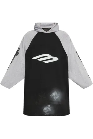 Balenciaga T-shirt con cappuccio