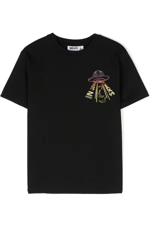 Molo T-shirt Rodney con stampa UFO