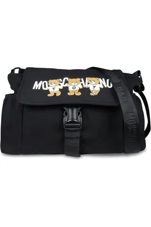Moschino Borsa fasciatoio con logo Teddy