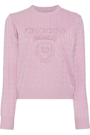Chocoolate Maglione con ricamo