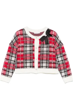 MONNALISA Cardigan a quadri