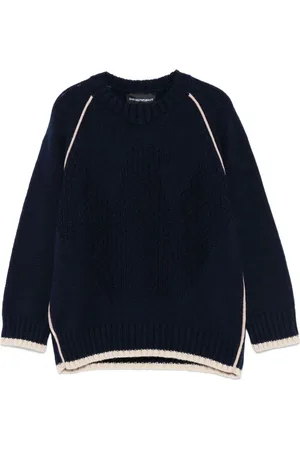 Emporio Armani Maglione con rifinitura a contrasto