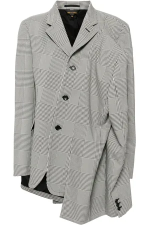 Comme des Garçons Blazer con orlo asimmetrico