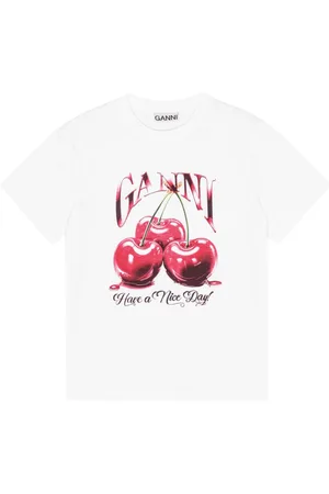 Ganni T-shirt con stampa