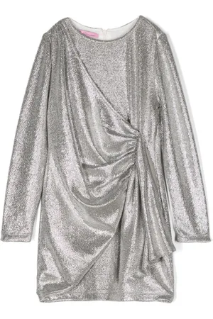 MISS BLUMARINE Abito con effetto metallizzato