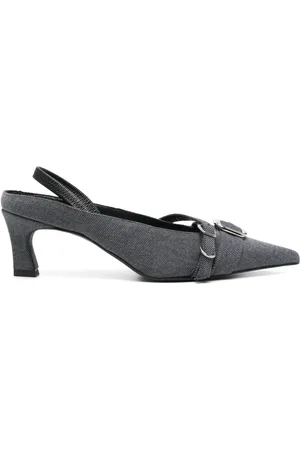 Justine Clenquet Pumps Joan con cinturino posteriore 55mm