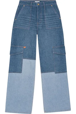 Ganni Jeans Angi a gamba ampia