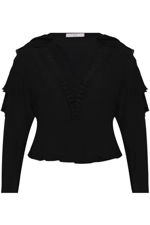 IRO Top Begonia corto con scollo a V