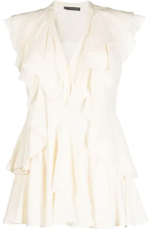 Alexander McQueen Blusa con ruches