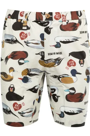HUMAN MADE Shorts con stampa
