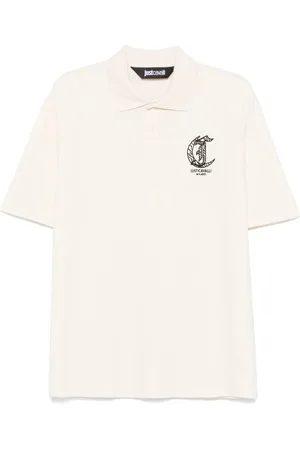 Roberto Cavalli Polo con ricamo logo