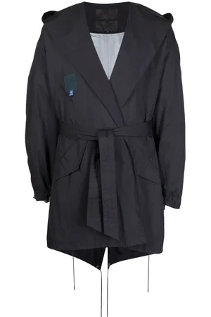 Fumito Ganryu Cappotto con cappuccio M-51