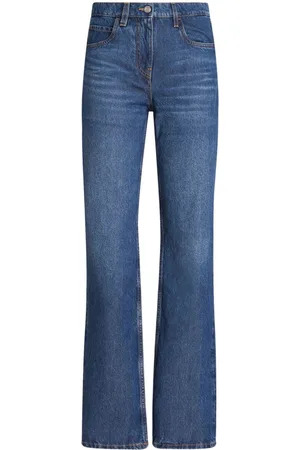 Etro Jeans a vita alta con ricamo