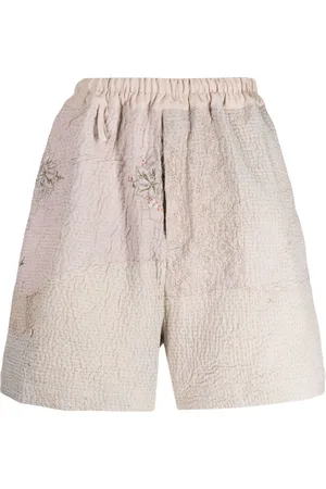BY WALID Shorts con ricamo