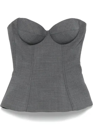 GIUSEPPE DI MORABITO Top in stile corsetto
