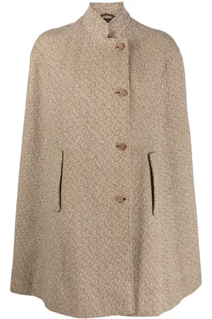 A.N.G.E.L.O. Vintage Cult Cappotto con motivo a spina di pesce anni 