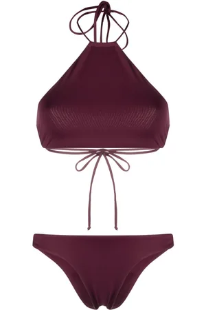 The Attico Bikini con scollo all