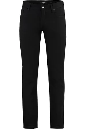 Fendi Jeans slim con ricamo