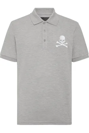Philipp Plein Camicia con ricamo Skull
