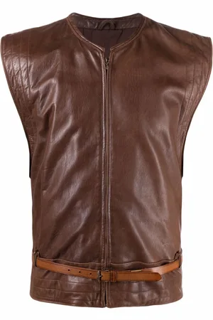 VERSACE Gilet con cintura anni 