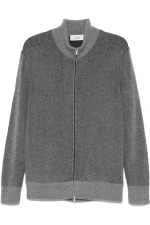 LARDINI Cardigan a coste