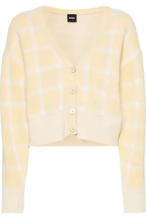 HUGO BOSS Cardigan tartan