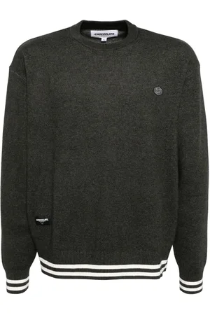 Chocoolate Maglione con applicazione logo