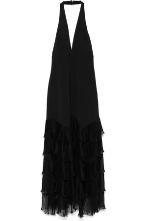 Twin-Set Abito lungo con ruches