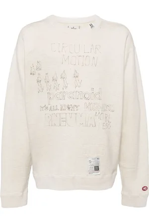Maison Mihara Yasuhiro Felpa con stampa