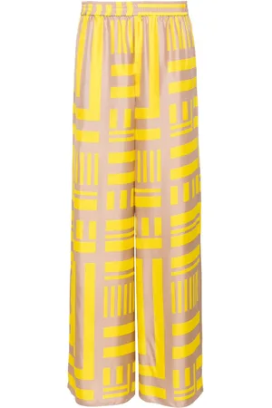 Fendi Pantaloni con stampa FF Labyrinth