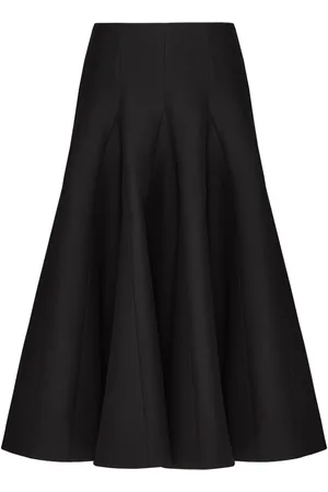 VALENTINO GARAVANI Gonna Crepe Couture midi