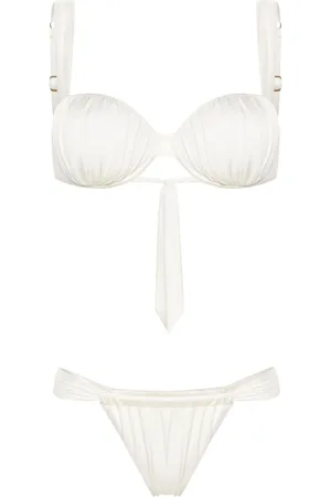 Noire Swimwear Bikini Cheeky con ruches